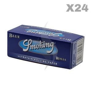 Rolling paper on Rolls Smoking Blue Rolls