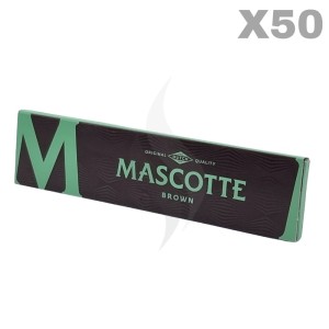 Rolling Papers King Size Mascotte Brown Slim Magnet