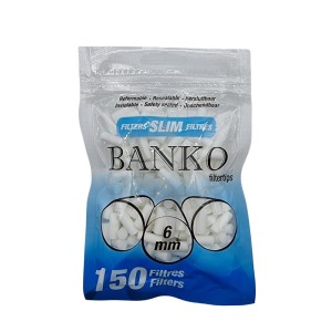 Filtres à cigarettes Banko Filtres Slim 6mm