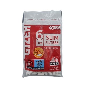 Filtres à cigarettes Gizeh Slim Filtres 6mm