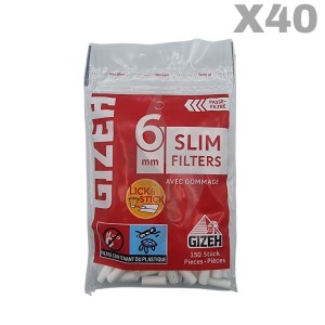 Filtres à cigarettes Gizeh Slim Filters
