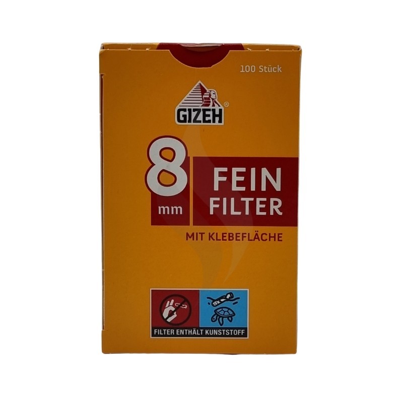 Filtres à cigarettes Gizeh Filtres Tips 8 mm