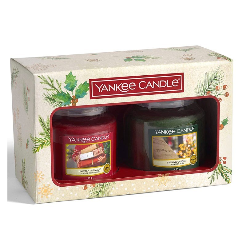 Yankee Candle Giftsets YC Magical Christmas Morning 2 Medium Jars