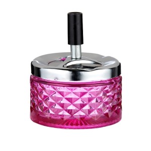Cendrier Angelo Spin Ashtray Glass Pink
