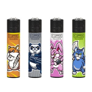 Lighters Clipper Mad Animals