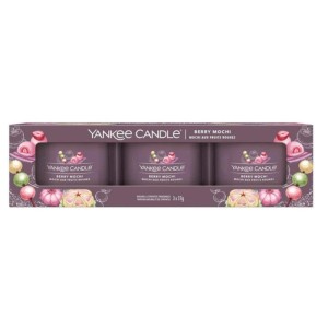 Yankee Candle Giftsets YC Berry Mochi Filled Votive 3pack
