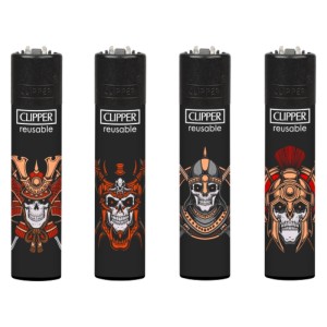 Lighters Clipper Skulls 22