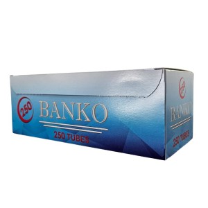 Cigarette filter tubes Banko 250 Tubes
