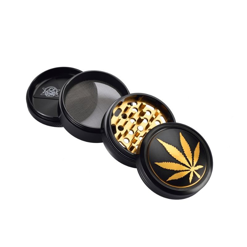 Grinder &amp; Scales Champ High Golden Leaf Grinder