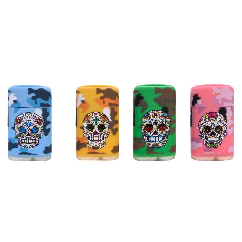 Briquets Prof Capsule Skull Jetflame