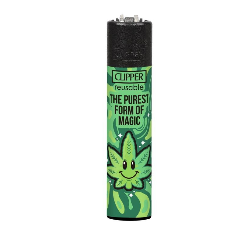 Briquets Clipper Weed Slogan 14