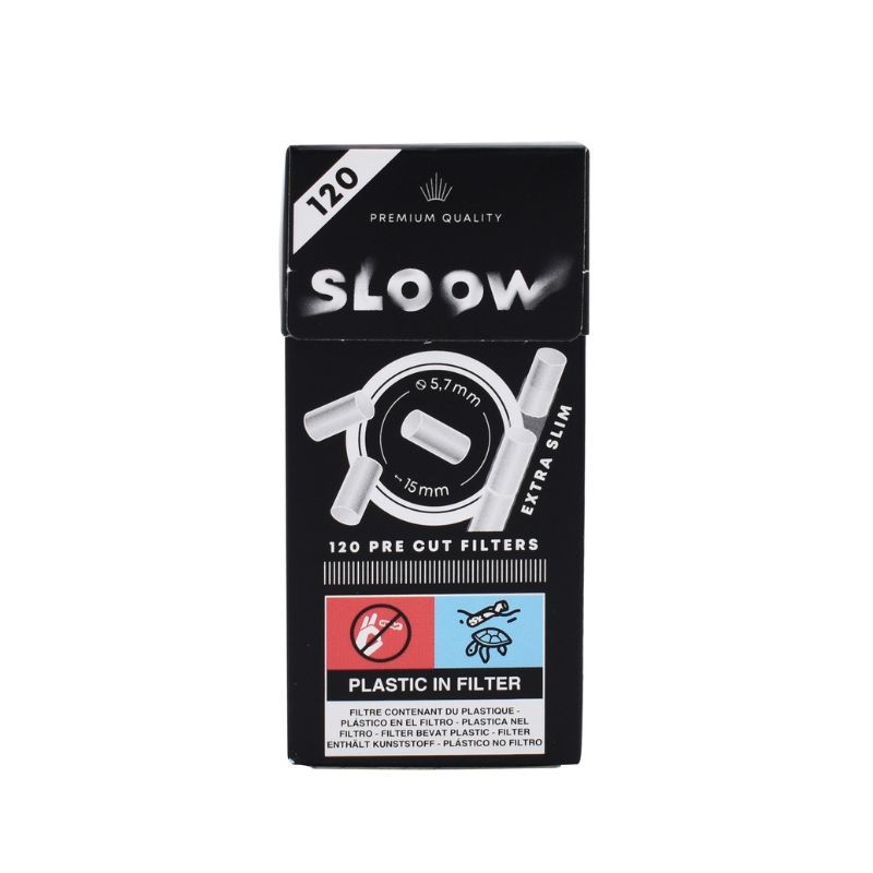 Filtres slim de la marque Sloow - 120 filtres pas cher