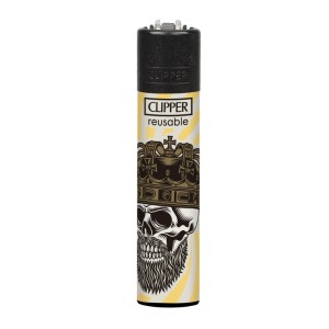 Aanstekers Clipper Hipster Skulls