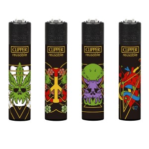 Lighters Clipper Trippy Icon Art
