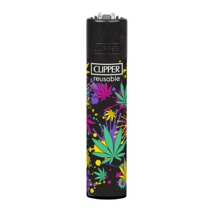 Aanstekers Clipper Neon Leaves