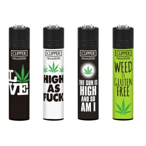 Lighters Clipper Weed Slogan 15