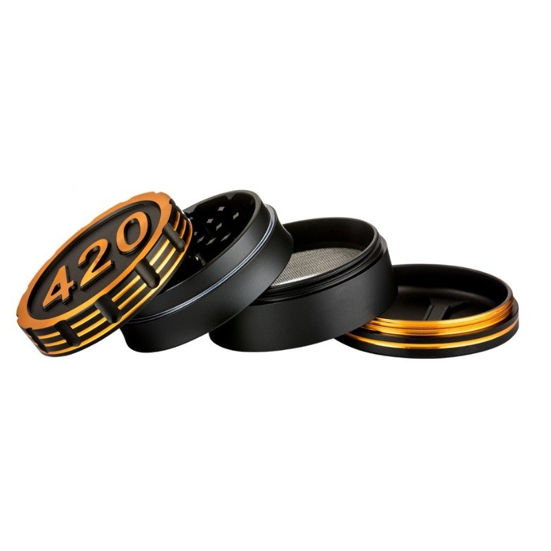 Grinder &amp; Balances Grinder 420 Black en Gold