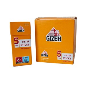 Cigarette Filtertips Gizeh Filter Sticks Extra Slim 5mm