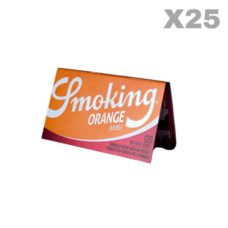 Regular Rolling Paper Smoking Orange Double