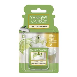 Yankee Candle Parfum Voiture YC Car Jar Ultimate Vanille Et Citron Vert