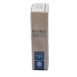 Filtres à cigarettes Banko Filtres Tips 8mm