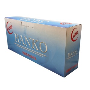 Sigaretten filterhulzen Banko 1000 Hulzen